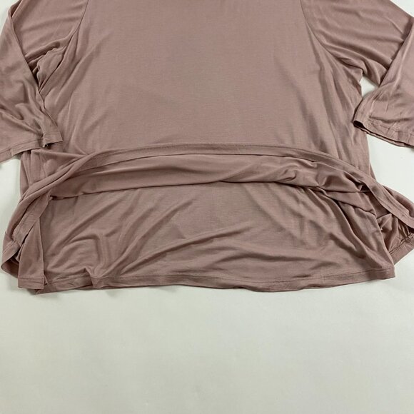 NEW J. Jill Pure Jill Elliptical Tee Fawn Womens Size 2X Supersoft 3/4 Sleeve - Picture 4 of 12